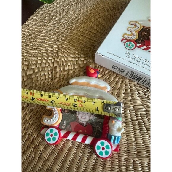 Hallmark 3 years old picture frame ornament - Picture 6 of 7
